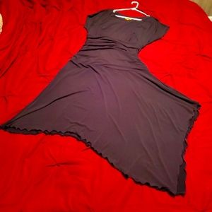 midnight Velvet black dress